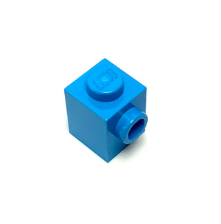 Brick, Modified 1x1 with Stud on Side, Part# 87087 Part LEGO® Dark Azure 1 Part