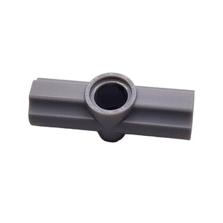 Technic, Axle and Pin Connector Angled #2 (180 Degrees), Part# 32034 Part LEGO® Light Bluish Gray