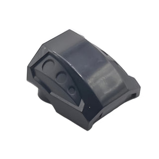 Slope, Curved 2x2 with Debossed Side Ports, Part# 44675 Part LEGO® Black