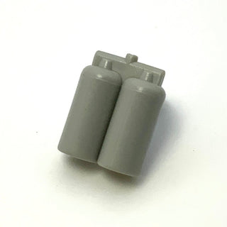 Minifigure, Air Tanks, Part# 3838 Part LEGO® Light Gray - Decent Condition  
