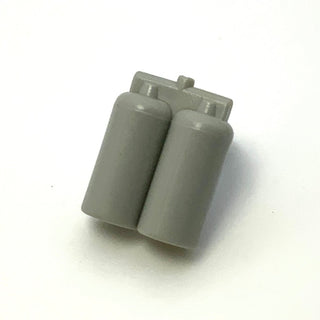 Minifigure, Air Tanks, Part# 3838 Part LEGO® Light Gray - Decent Condition
