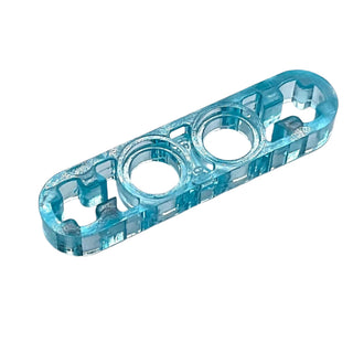 Technic, Liftarm Thin 1x4 - Axle Holes, Part# 32449 Part LEGO® Trans-Light Blue