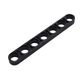 Technic, Liftarm Thin 1x7, Part# 32065 Part LEGO® Black