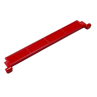 Garage Roller Door Section without Handle, Part# 4218 Part LEGO® Red