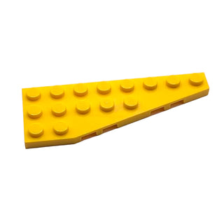 Wedge, Plate 8 x 3 Pentagonal Right, Part# 50304 Part LEGO® Yellow