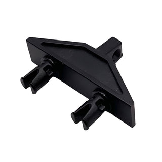 Hinge 1x4 Triangle with Two Pins, Locking 1 Finger, Part# x277 Part LEGO® Black