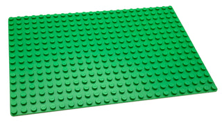 16x24 Baseplate, Part# 3334 Part LEGO® Green Like New