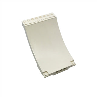Sports Arena Section/Skateboard Ramp, Part# 43085 Part LEGO® White
