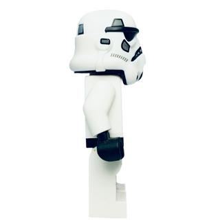 Imperial Stormtrooper - Female, Dual Molded Helmet with Gray Squares on Back, Light Nougat Head, Angry Smile, sw1168 Minifigure LEGO®