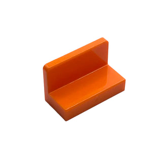 Panel 1 x 2 x 1 with Rounded Corners, Part# 4865b Part LEGO® Orange