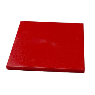 Tile 6x6 with Bottom Tubes, Part# 10202 Part LEGO® Red 1 Part