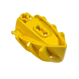 Hero Factory Creature Head, Jaw with Axle Hole, Part# 15359 Part LEGO® Yellow