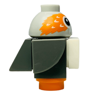 Porg - Dark Bluish Gray Body, Wings and Tail, Porg02 LEGO® Animals LEGO®