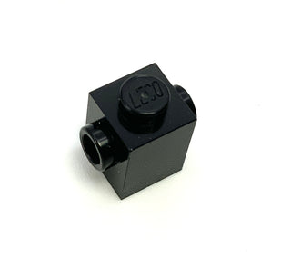 Brick, Modified 1x1 with Studs on 2 Sides (Opposite), Part# 47905 Part LEGO® Black