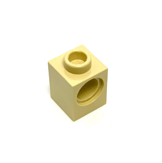 Technic, Brick 1x1 with Hole, Part# 6541 Part LEGO® Tan  