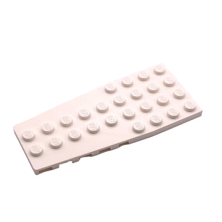 Wedge, Plate 4 x 9 with Stud Notches, Part# 14181 Part LEGO® White