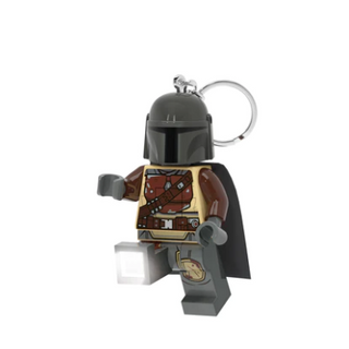 LEGO® The Mandalorian/Din Djarin Brown Durasteel Armor Keychain LED Light 3” Keychain LEGO®