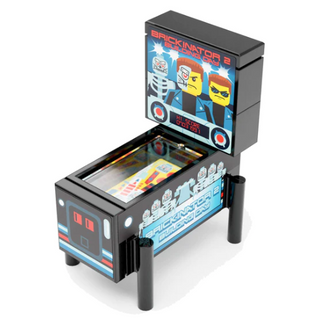 Brickinator 2 Building Day Pinball Arcade Machine Building Kit B3 Customs