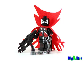 SPAWNED Antihero Custom Printed Minifigure Custom minifigure BigKidBrix