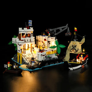 Light Kit For Eldorado Fortress, 10320 Light up kit Lightailing