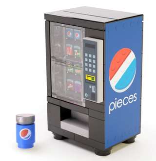 Pieces Soda Vending Machine Building Kit B3 Customs