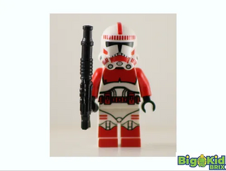 Shock Trooper Red Star Wars Custom Printed LEGO Minifigure Custom minifigure BigKidBrix