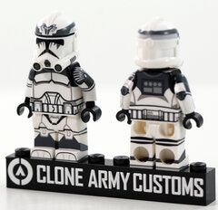 P2 Boost (Dark Gray)- CAC Custom minifigure Clone Army Customs