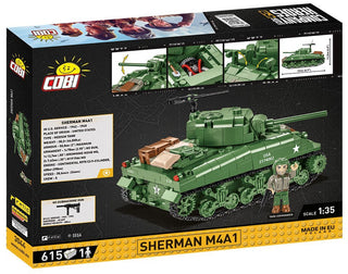 COBI COMPANY OF HEROES 3 Sherman M4A1 Tank: Set #3044 Cobi Kit Cobi Toys