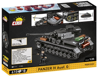 COBI COMPANY OF HEROES 3 Panzer IV Ausf. G Tank: Set #3045 Cobi Kit Cobi Toys
