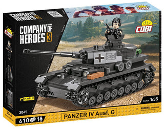 COBI COMPANY OF HEROES 3 Panzer IV Ausf. G Tank: Set #3045 Cobi Kit Cobi Toys