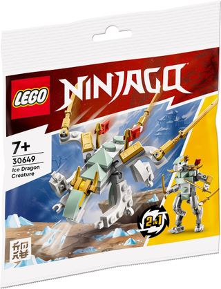 Ice Dragon Creature polybag, 30649 Building Kit LEGO®