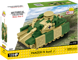 COBI Panzer IV Ausf. J Tank 1:72 Scale: Set #3097 Cobi Kit Cobi Toys