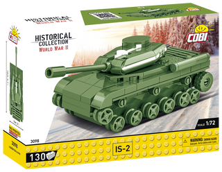 COBI IS-2 Tank 1:72 Scale: Set #3098 Cobi Kit Cobi Toys