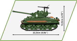 COBI Sherman M4A2E8(76)W Tank : Set #3118 Cobi Kit Cobi Toys