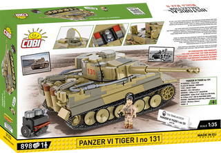 COBI PANZER VI Tiger I No. 131 Tank : Set #3123 Cobi Kit Cobi Toys