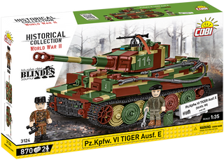 COBI Pz.Kpfw. VI Tiger Ausf. E Tank : Set #3124 Cobi Kit Cobi Toys