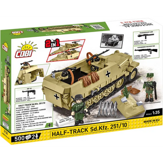 COBI Half-Track Sd.Kfz. 251/10 #3130 Cobi Kit Cobi Toys