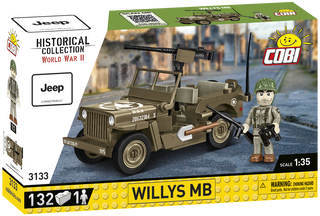 COBI JEEP Willys MB Vehicle : Set #3133 Cobi Kit Cobi Toys