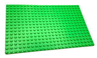 16x24 Baseplate, Part# 3334 Part LEGO® Bright Green Like New
