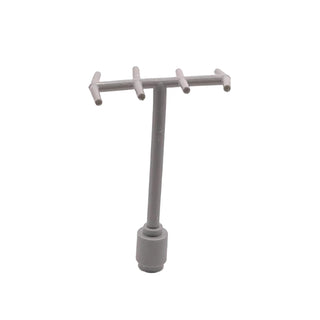 Antenna with Side Spokes, Part# 3144 Part LEGO® Light Gray Very Good