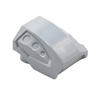 Slope, Curved 2x2 with Debossed Side Ports, Part# 44675 Part LEGO® Light Bluish Gray