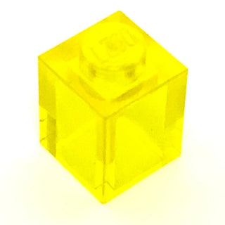 Brick 1x1, Part# 3005 Part LEGO® Trans-Yellow