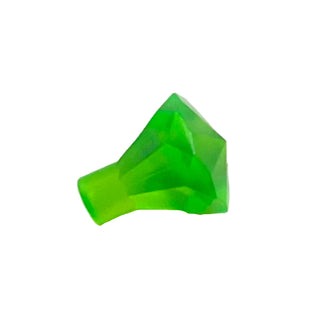 Rock 1x1 Jewel 24 Facet - Part # 30153 Part LEGO® Trans-Bright Green