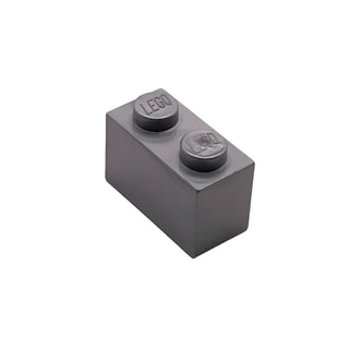 Brick 1x2, RARE Non-Production Colors, Part# 3004 Part LEGO® Flat Silver