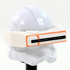 RP2 Detail White Macrobinoculars- CAC Custom Headgear Accessory Clone Army Customs Orange