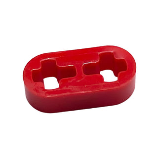 Technic, Liftarm Thin 1x2 (Axle Holes), Part# 41677 Part LEGO® Red