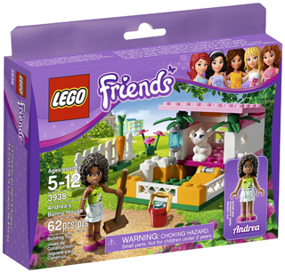 Andrea's Bunny House, 3938 Building Kit LEGO®