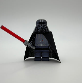 Chrome Black Darth Vader Limited Edition Printed Minifigure Custom minifigure BigKidBrix