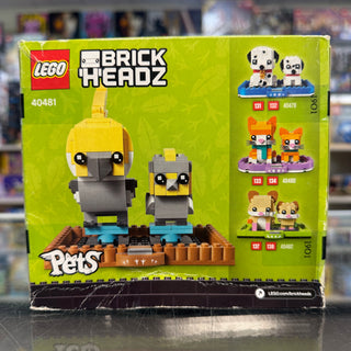 BrickHeadz: Pets: Cockatiel & Chick, 40481 Building Kit LEGO®