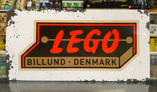 1950s Retro Tin Sign, License Plate - 5007016 Gear LEGO®